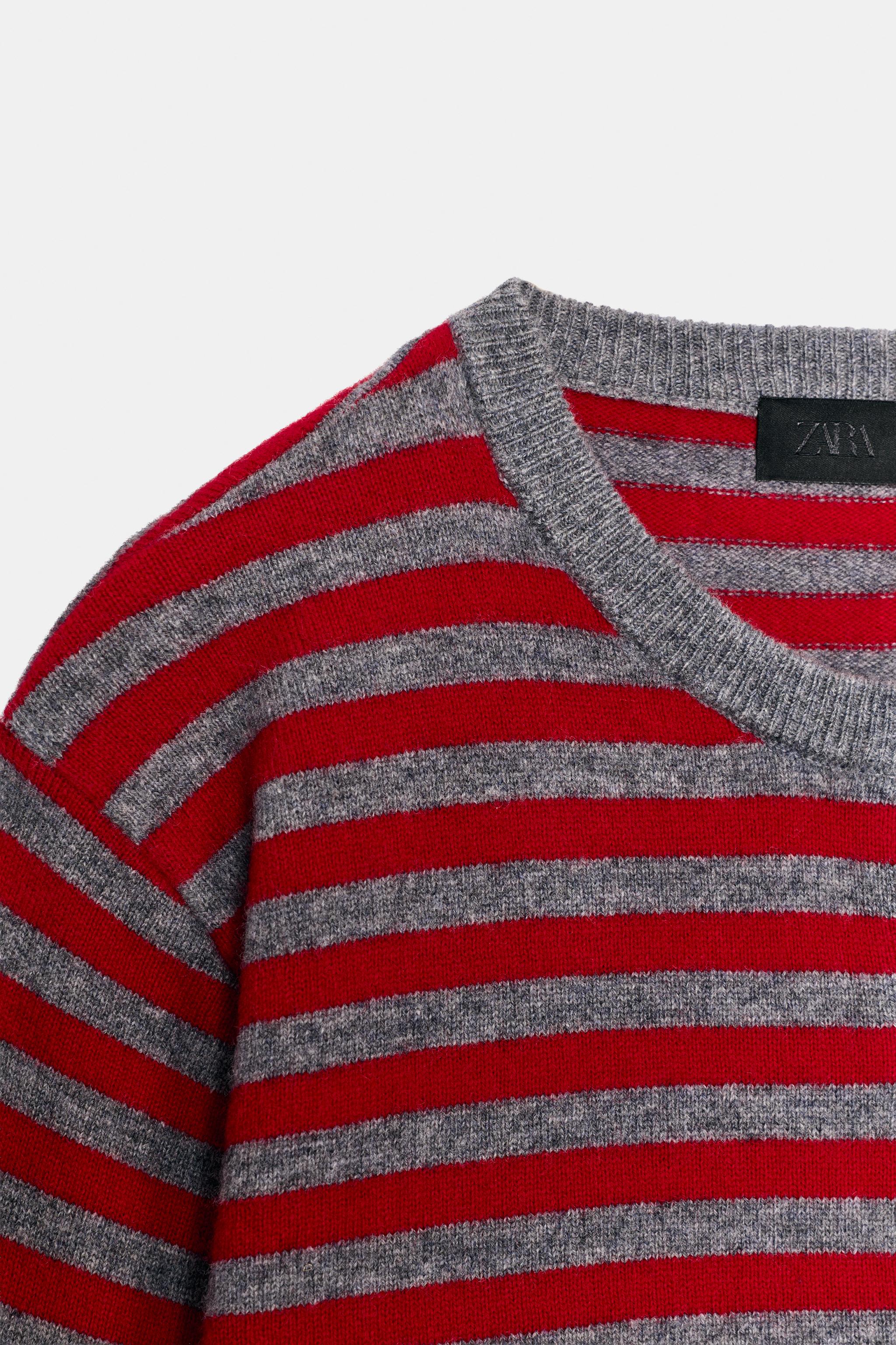 100% WOOL STRIPED JACKET