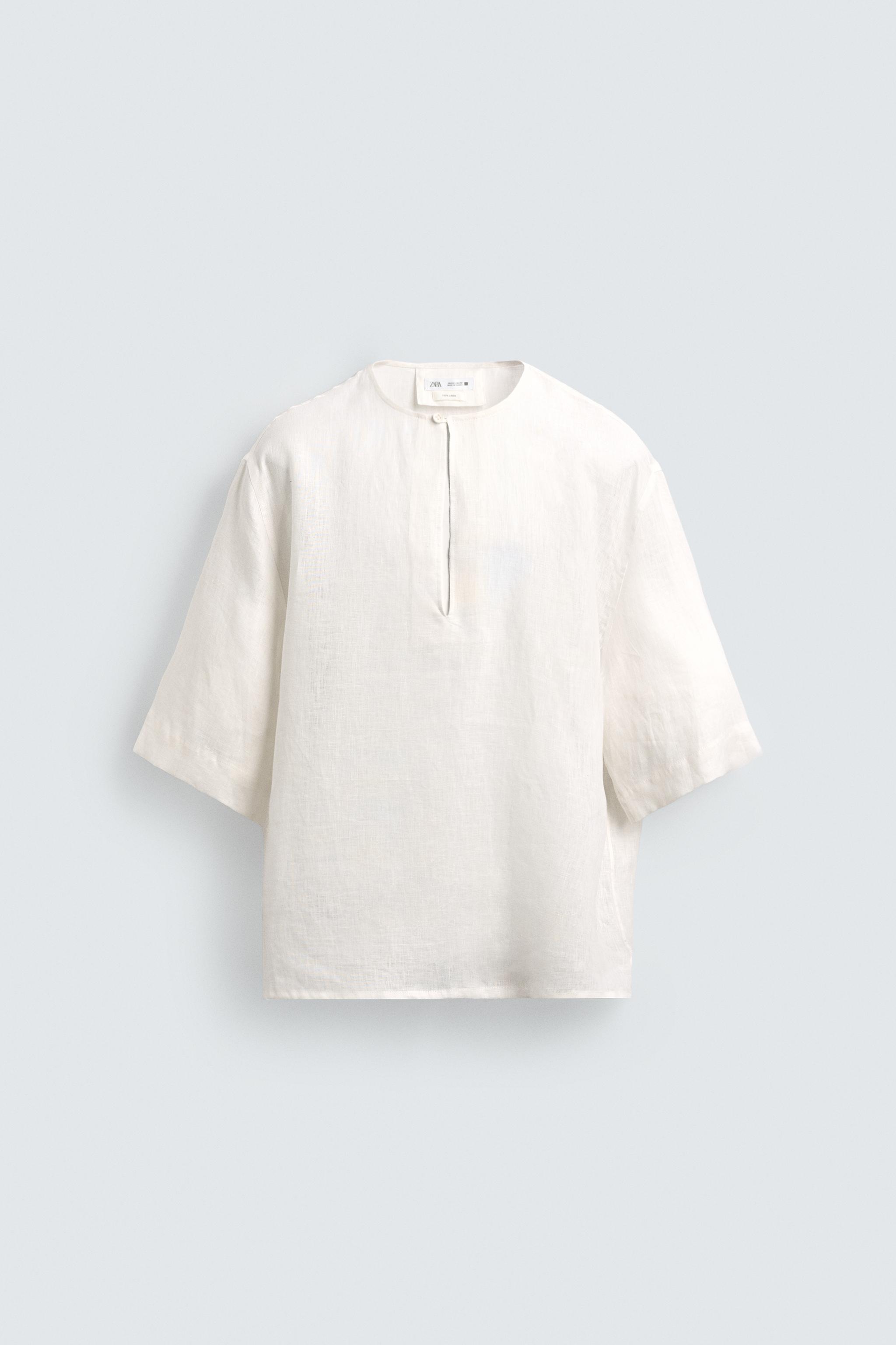 100% LINEN RELAXED FIT SHIRT