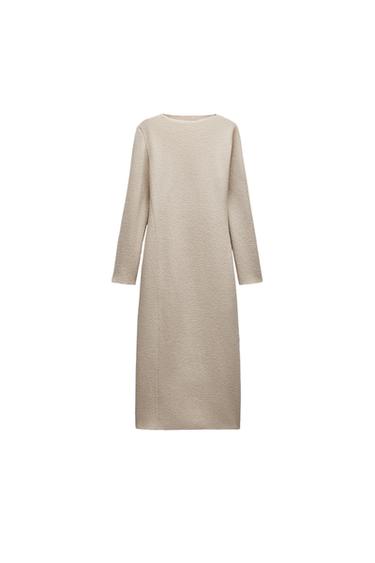 BOUCLÉ WOOL DRESS ZW COLLECTION