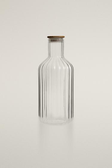 BOROSILICATE GLASS BOTTLE - Transparent by Zara