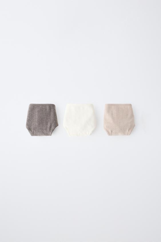 Трусы для детей, 3 шт. — Zara, цвет: Разноцветный
