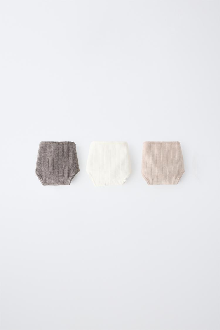 8-14 YEARS / PACK OF THREE UNDERWEAR — Multicolored