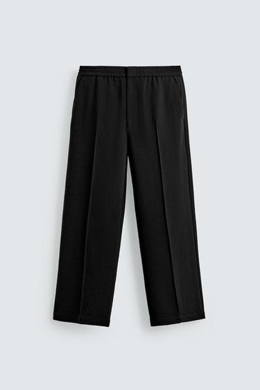 FLOWING SUIT TROUSERS - Black by Zara - Image 0