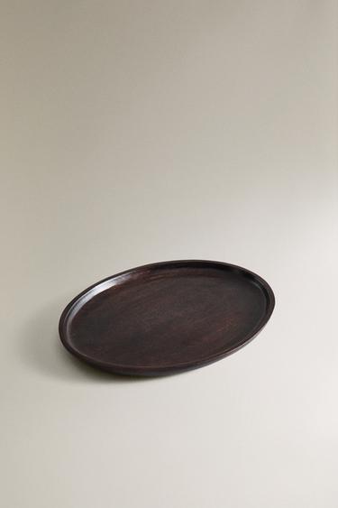 PLATEAU BOIS - Marron foncé de Zara - Image 1