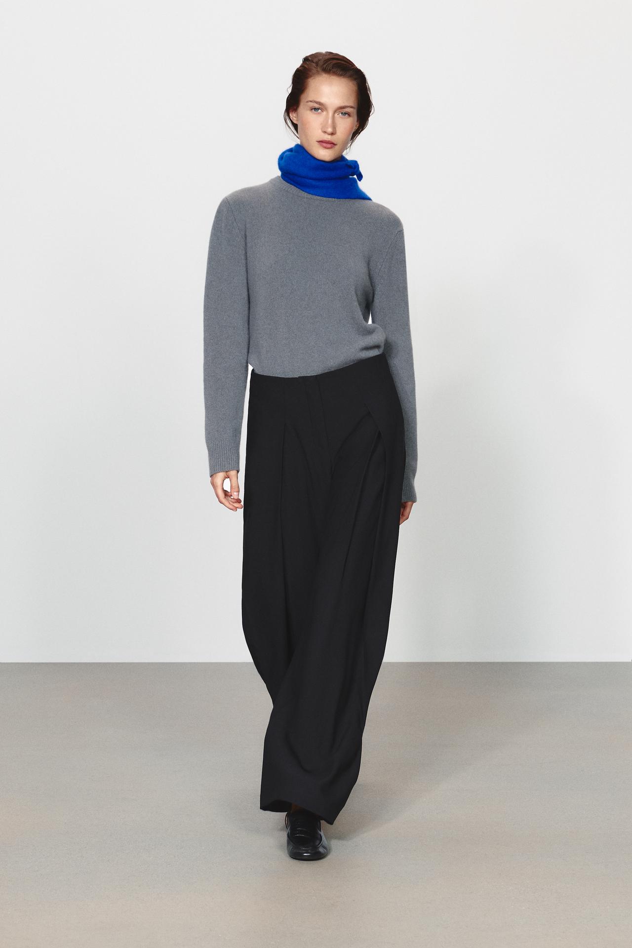 ZW COLLECTION VOLUME PANTS — Black