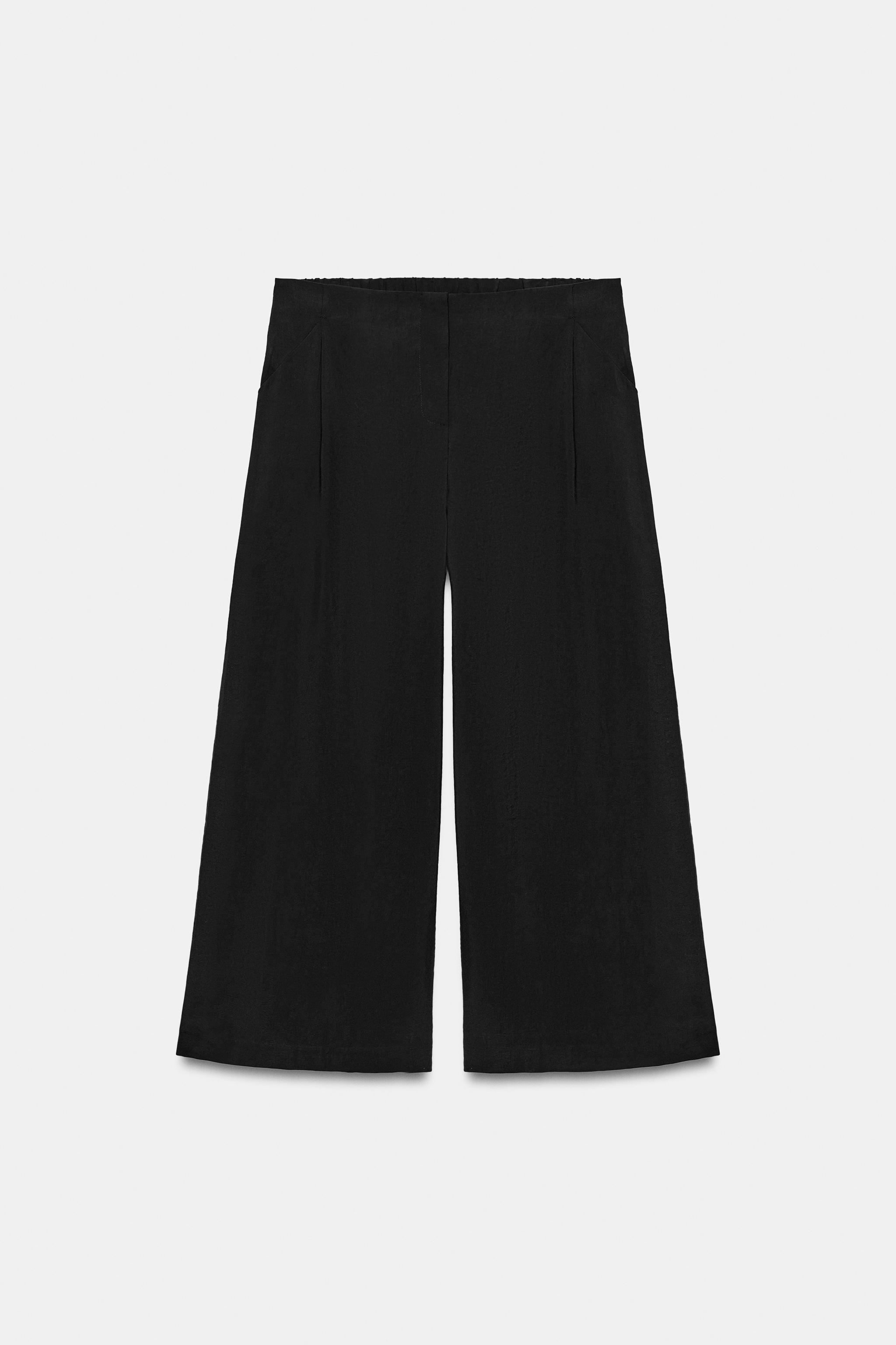 PLEATED CULOTTE PANTS