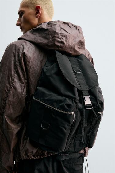 SAC À DOS TECHNIQUE RABAT - Noir de Zara - Image 0