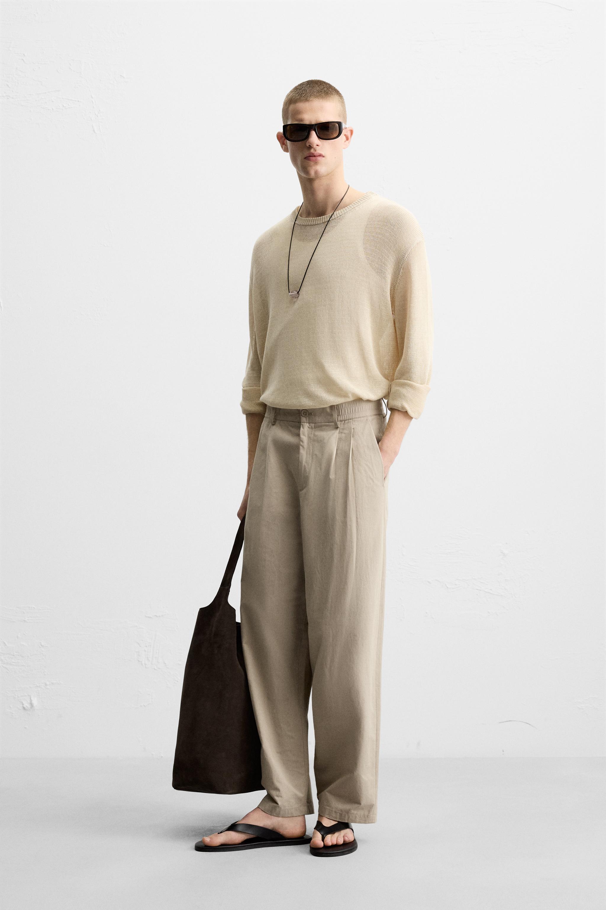 PULL RELAXED FIT SEMI-TRANSPARENT