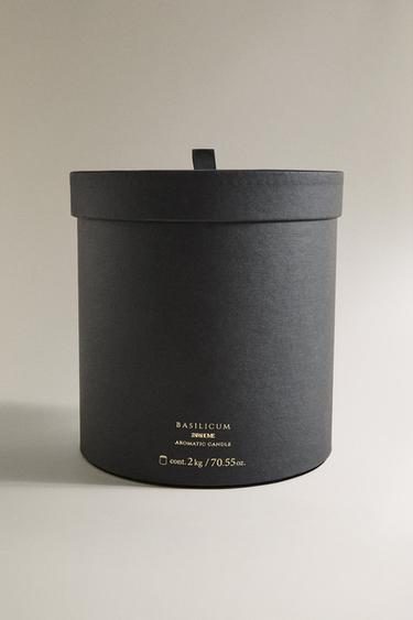 (2 KG) BASILICUM SCENTED CANDLE - Mint by Zara - Image 3