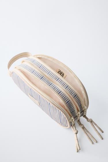 STRIPED PENCIL CASE - Blue by Zara - Image 3