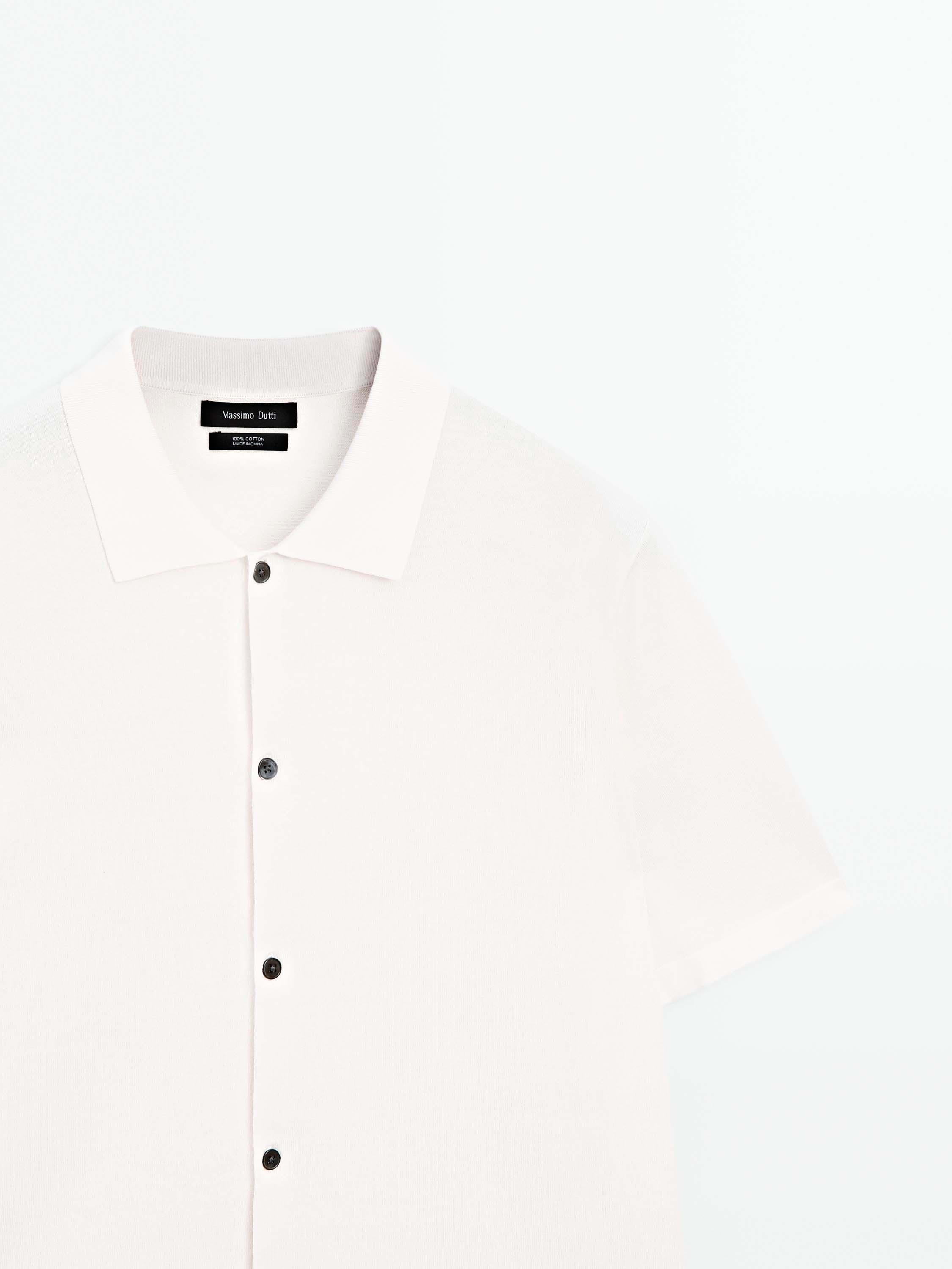 Cardigan à col polo