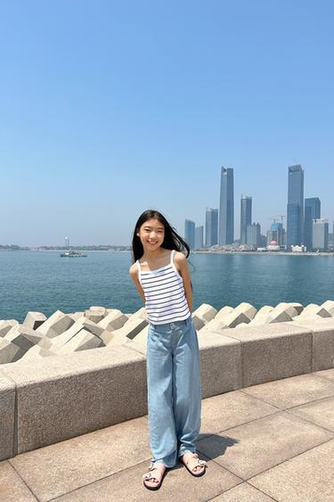 STRIPED RIB TOP - Stripes by Zara