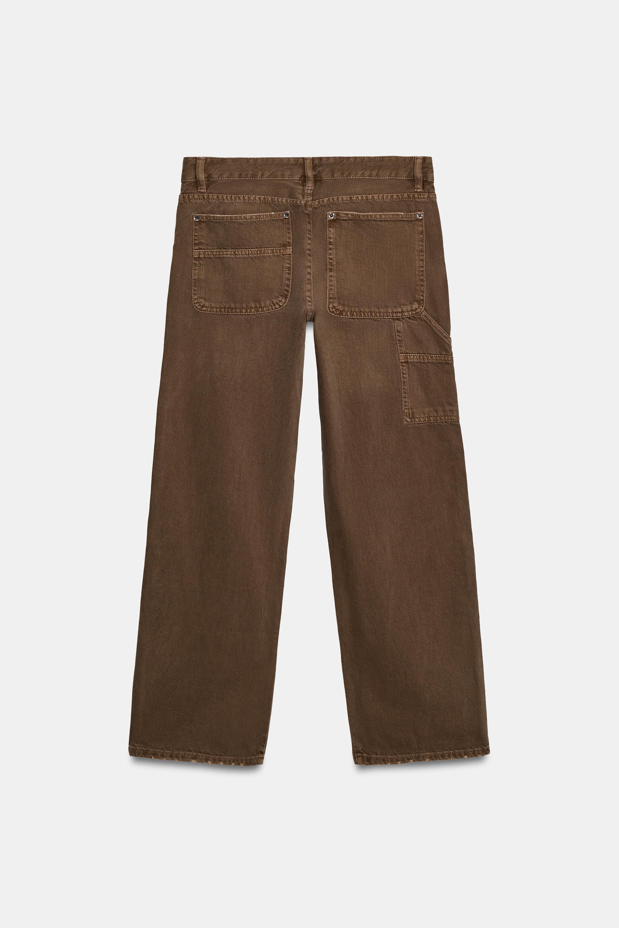 LOW-RISE STRAIGHT FIT TRF JEANS