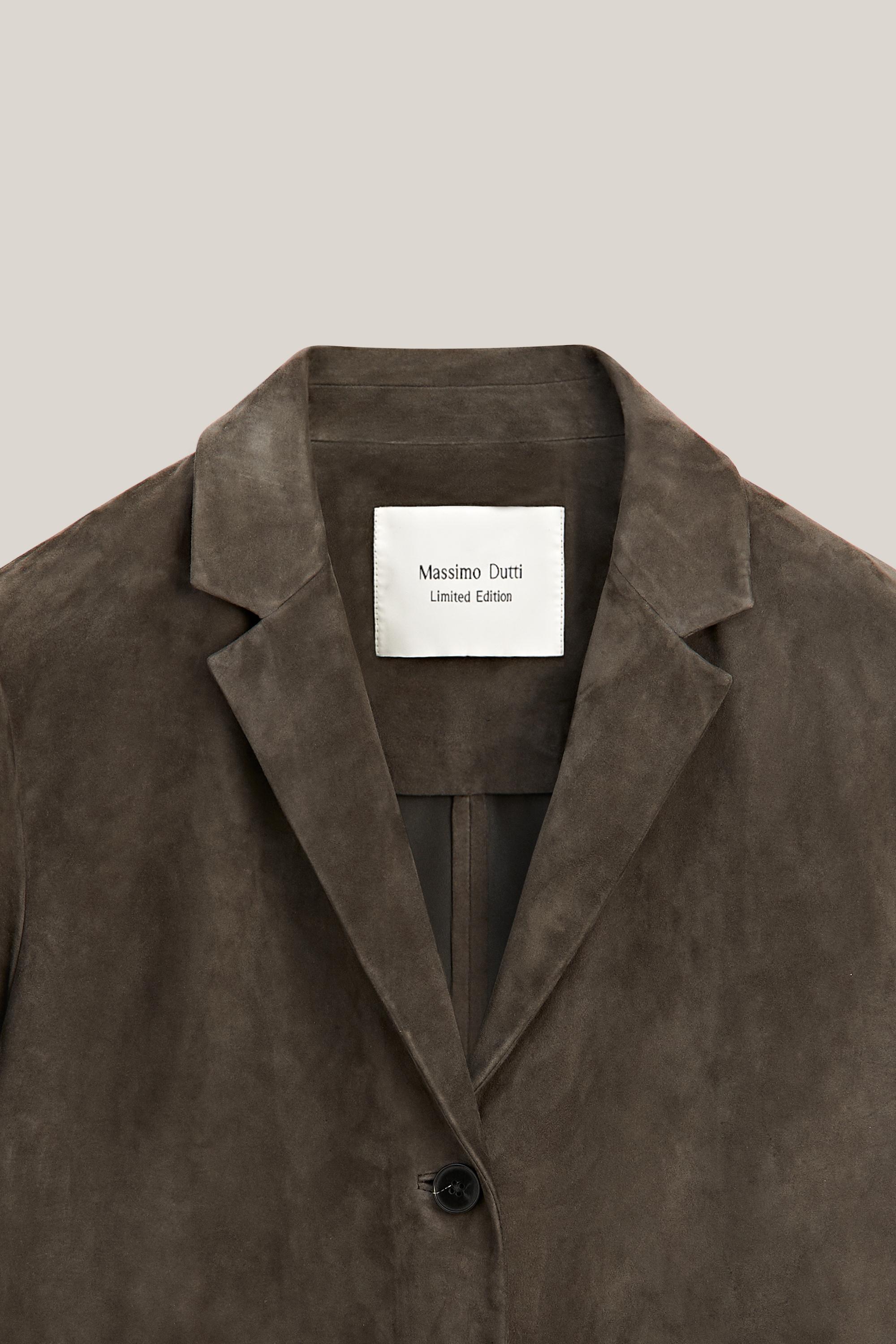 100% suede leather blazer - LIMITED EDITION