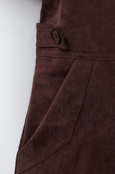 COMBI-SHORT FLUIDE - Bordeaux de Zara - Image 3