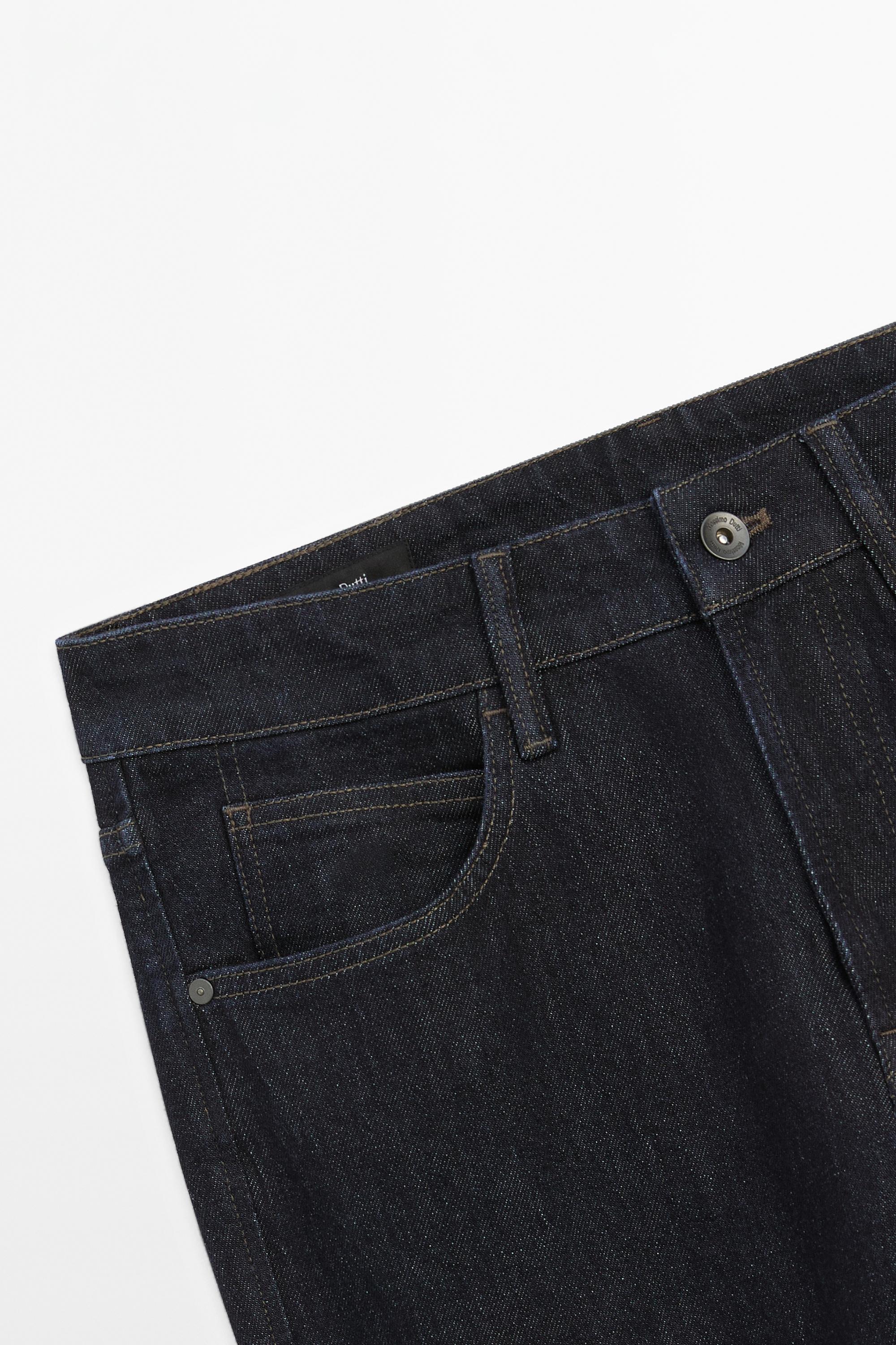Jean tapered désencollé