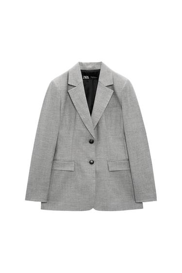 FITTED STRAIGHT CUT BLAZER