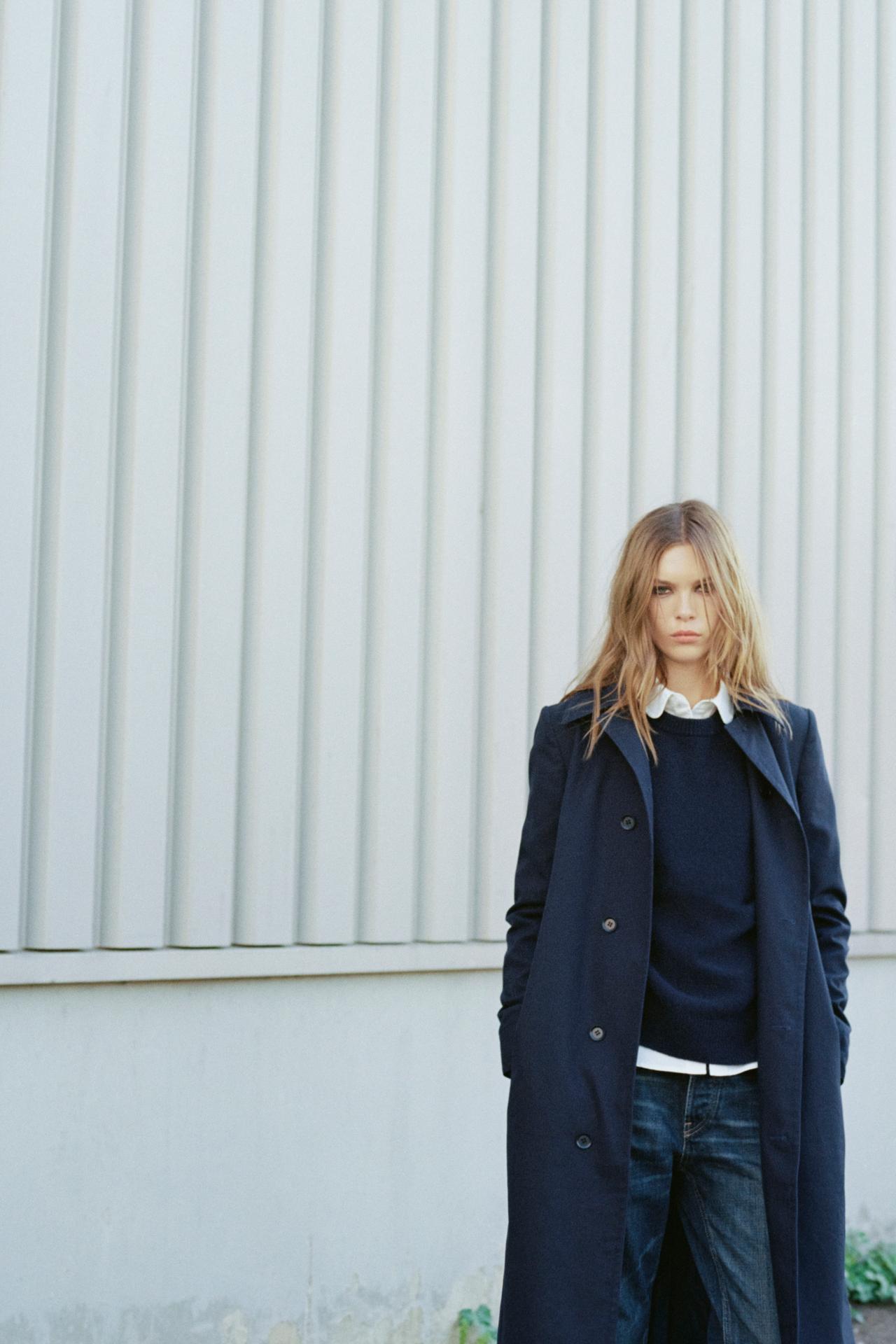100% COTTON TRENCH COAT