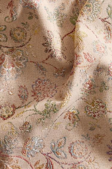 FLORAL JACQUARD TABLECLOTH - Beige by Zara - Image 2