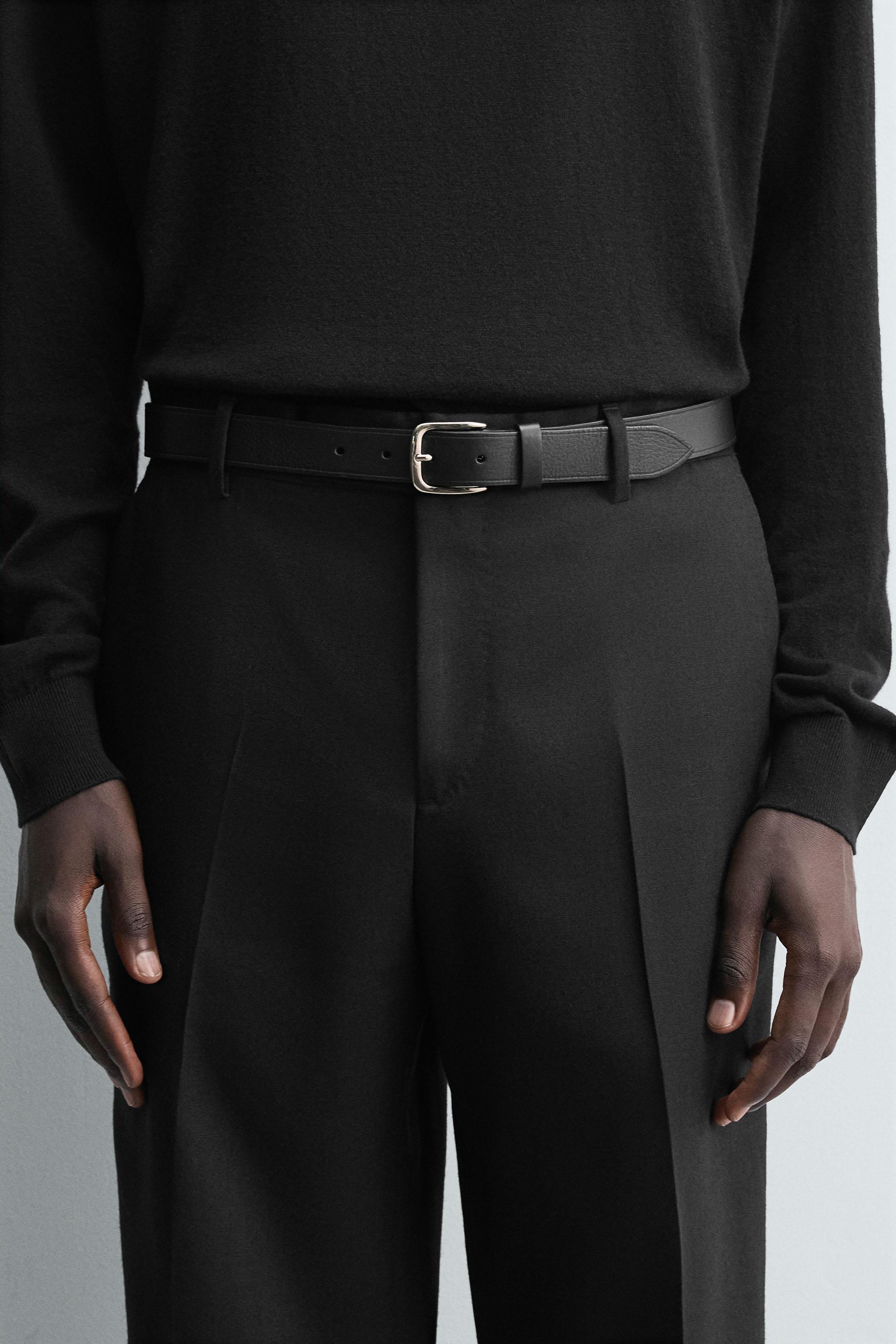 【黒 ブラック 140㎝×30本】 Zara Sandal with Nickel | Black – Well Heeled