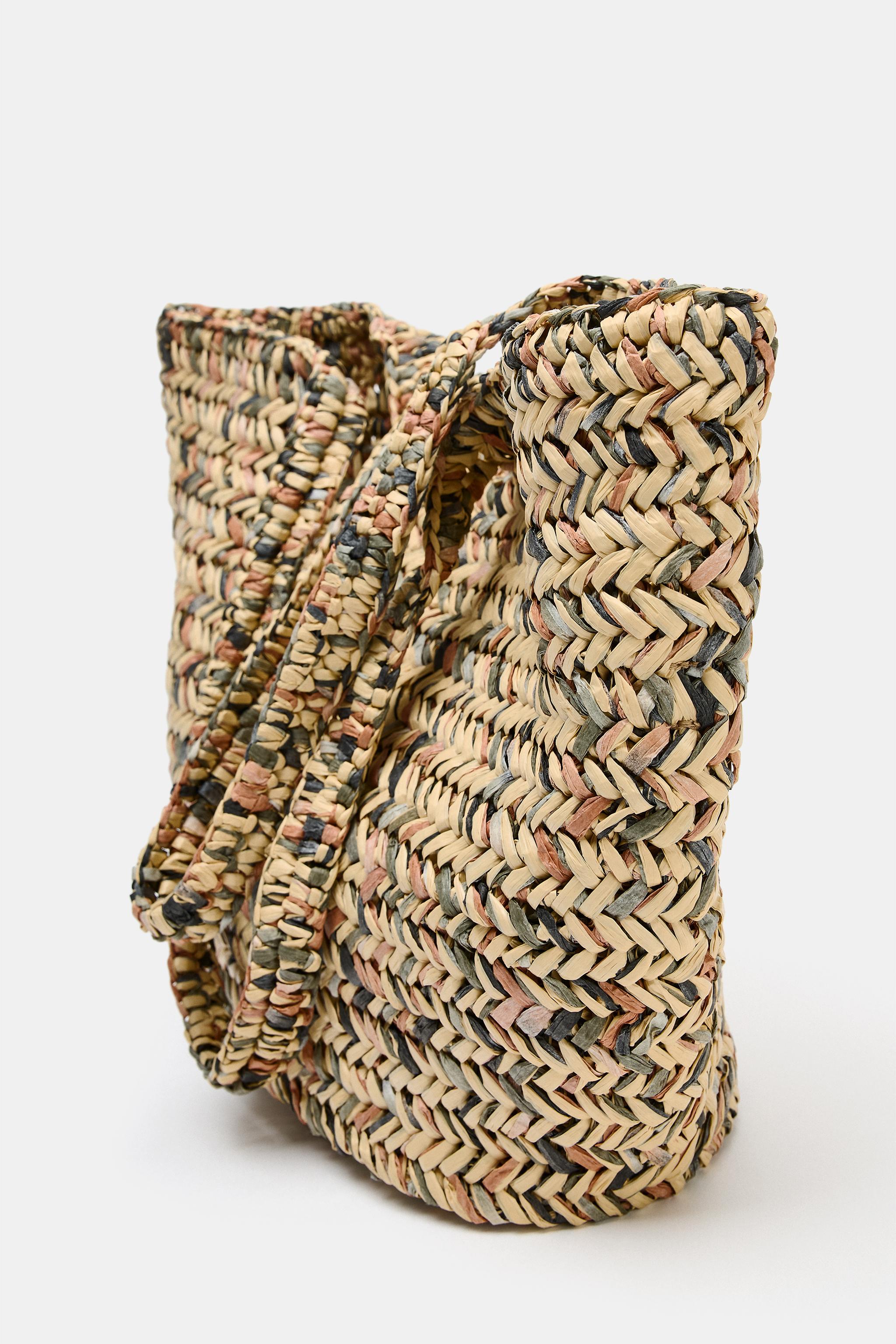 SAC CABAS PARTIE PRINCIPALE TRESSÉE