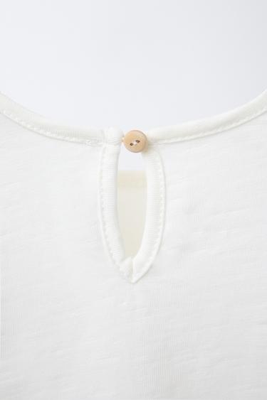 ICE CREAM APPLIQUÉ T-SHIRT - White by Zara - Image 3