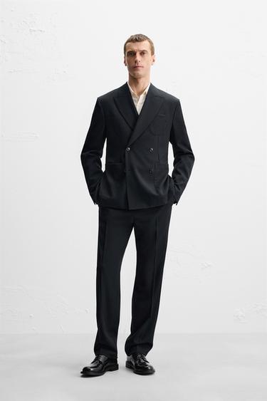 100% WOOL SUIT - Yellow by Zara - Image 0