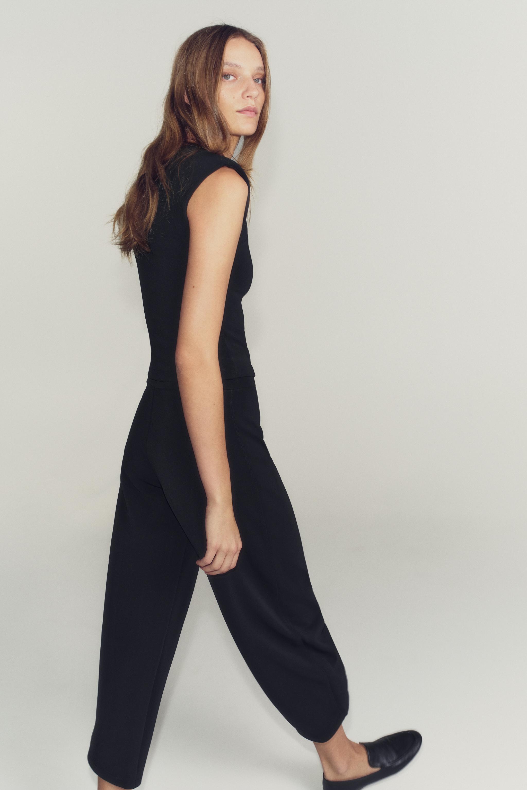 Женские брюки Zara BALLOON PANTS — фото 6