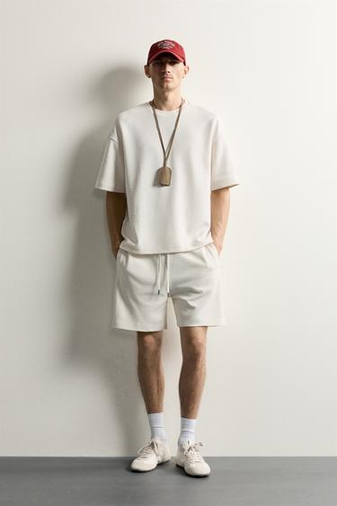 INTERLOCK RELAXED FIT SWEATSHIRT - Oyster-white by Zara - Image 0