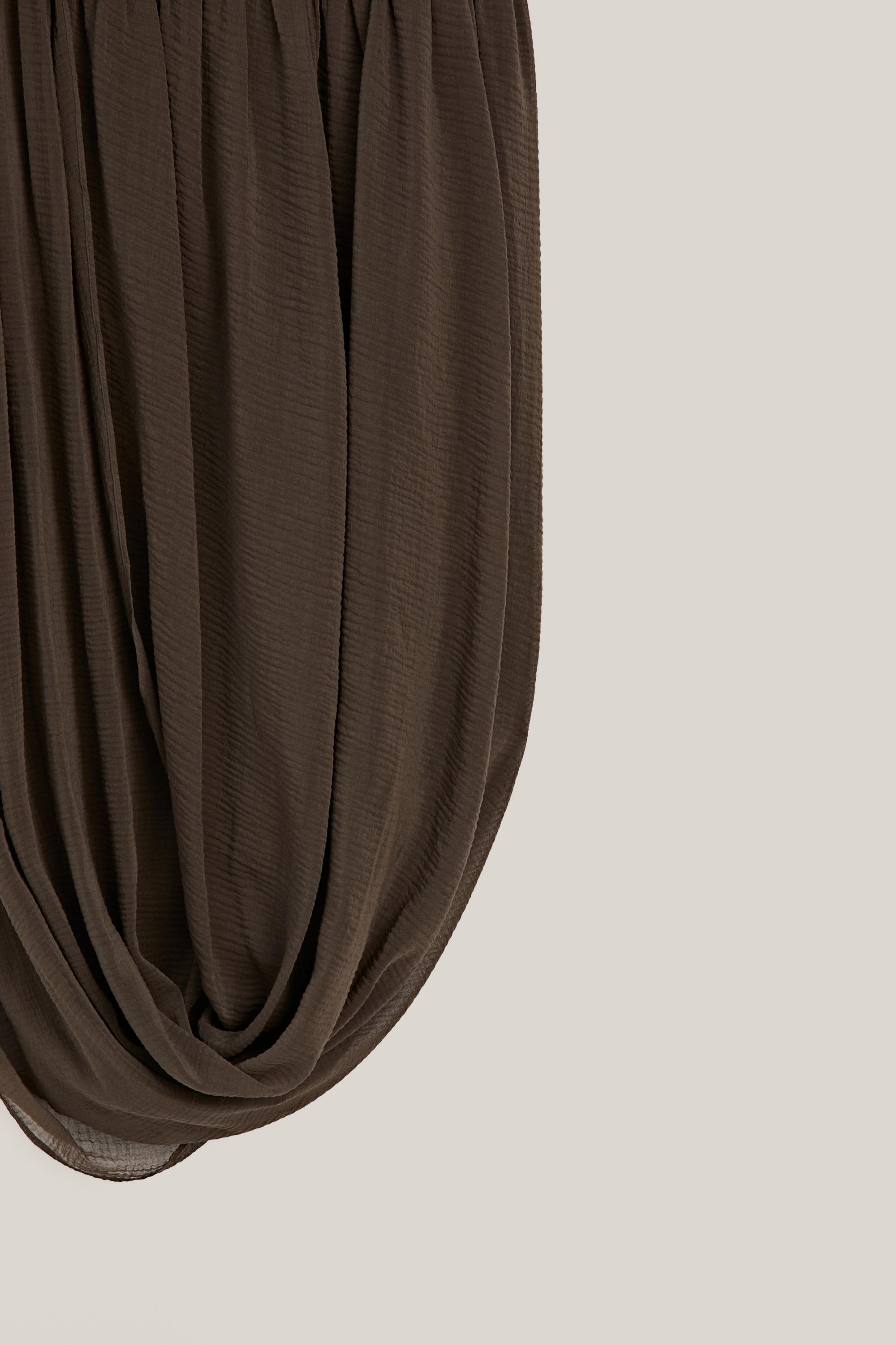 Midi skirt with puff detail - LIMITED EDITION