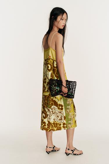 Zara LIMITED EDITION BRAIDED HANDBAG - Multi-color