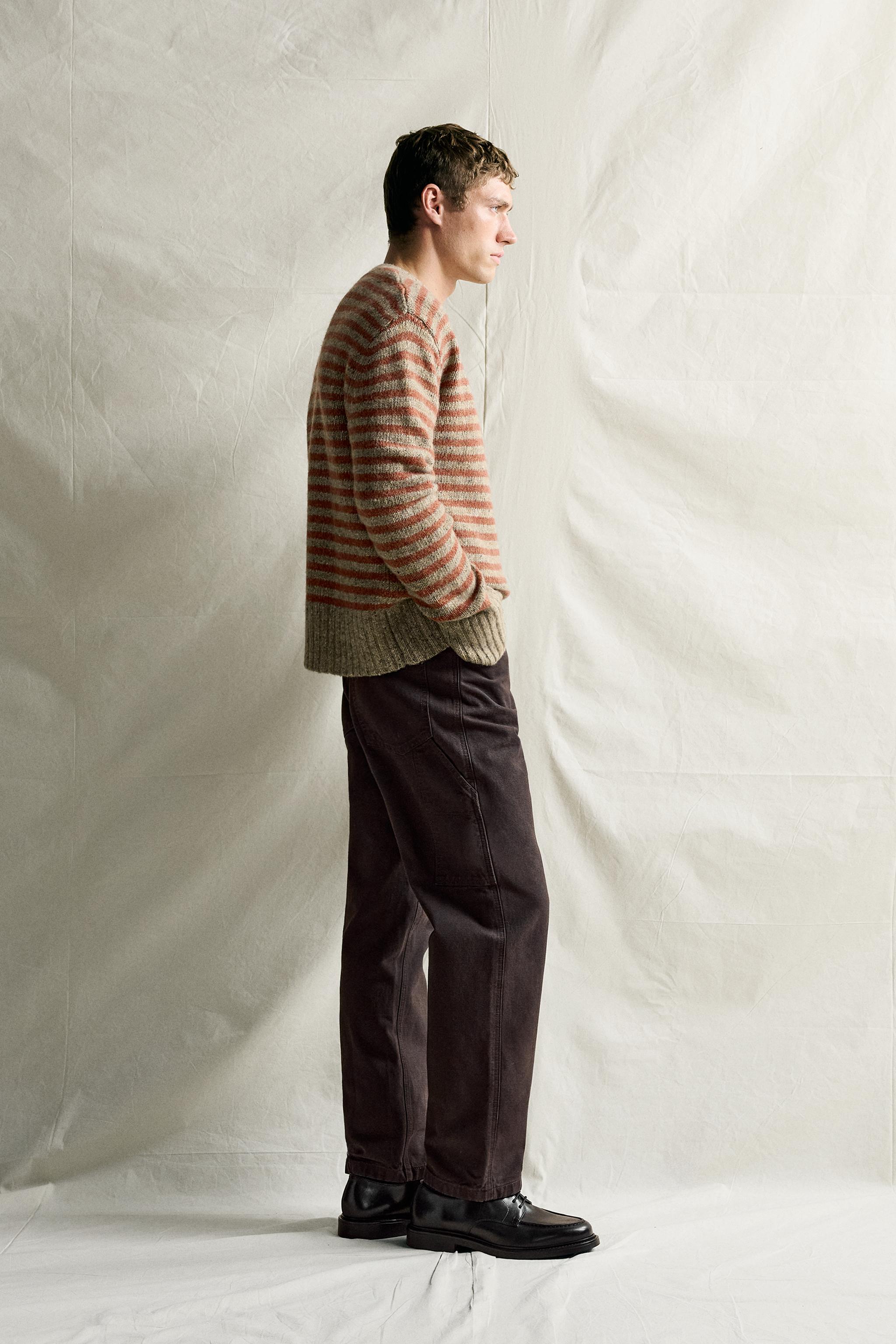 STRIPED BOTONATO JACQUARD JUMPER