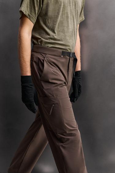 TECHNICAL CARGO TREKKING TROUSERS - Brown by Zara - Image 4