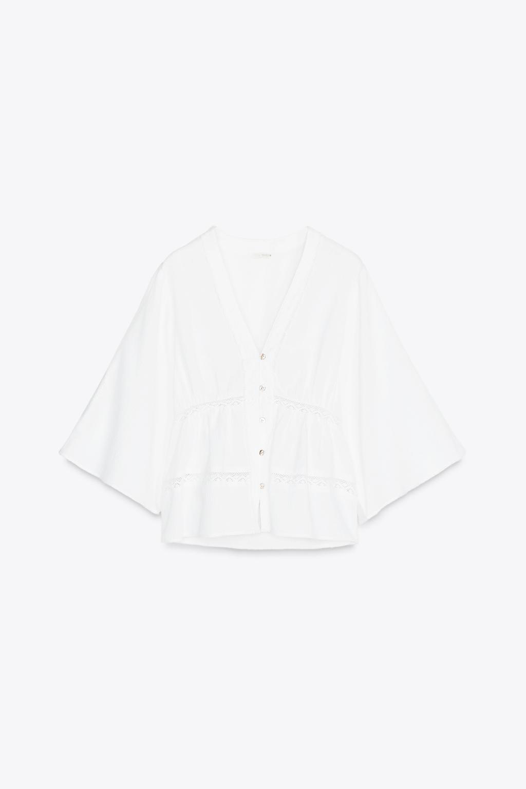 Thumbnail image for LACE TRIM SHIRT