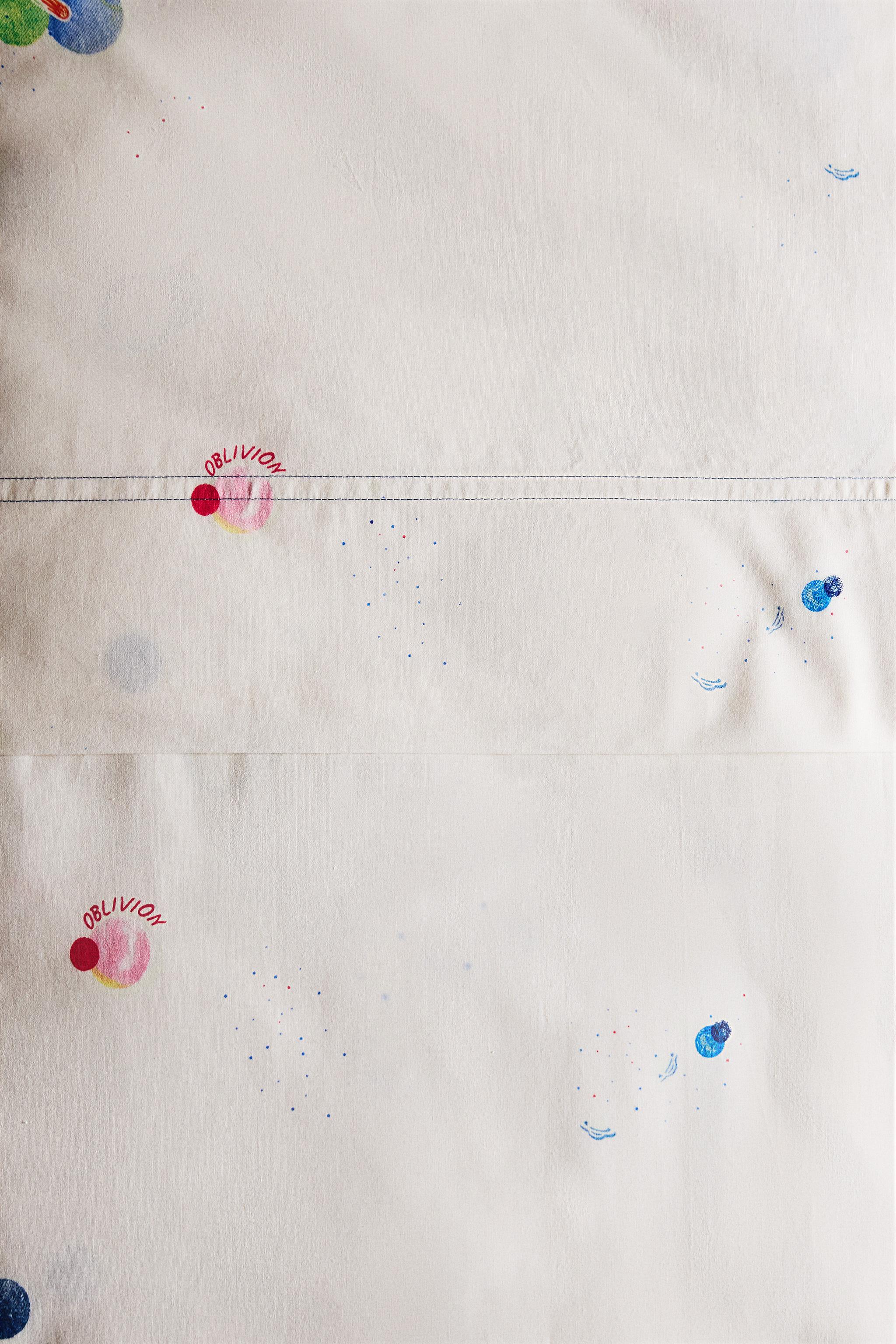 Детские топы Zara KIDS' SPACE FLAT SHEET — фото 6