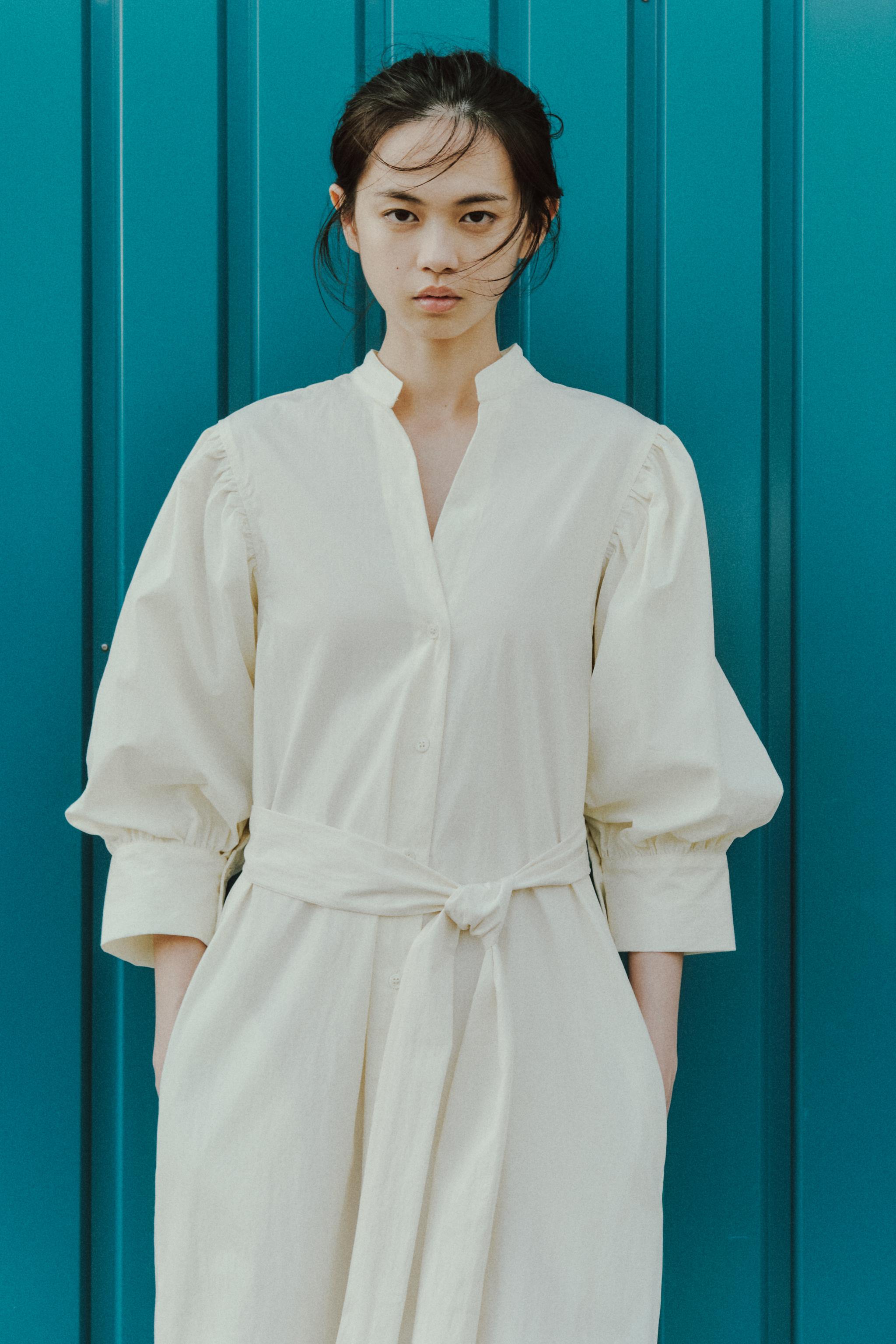 パフスリーブドレスワンピース | ZARA 日本