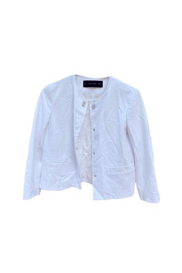 VESTE BLAZER BLANCHE