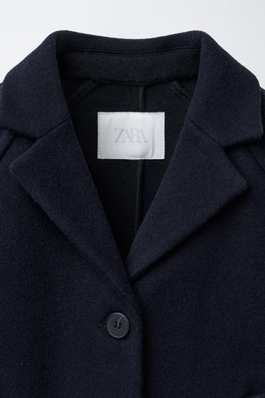 COAT - Navy blue by Zara - Image 6