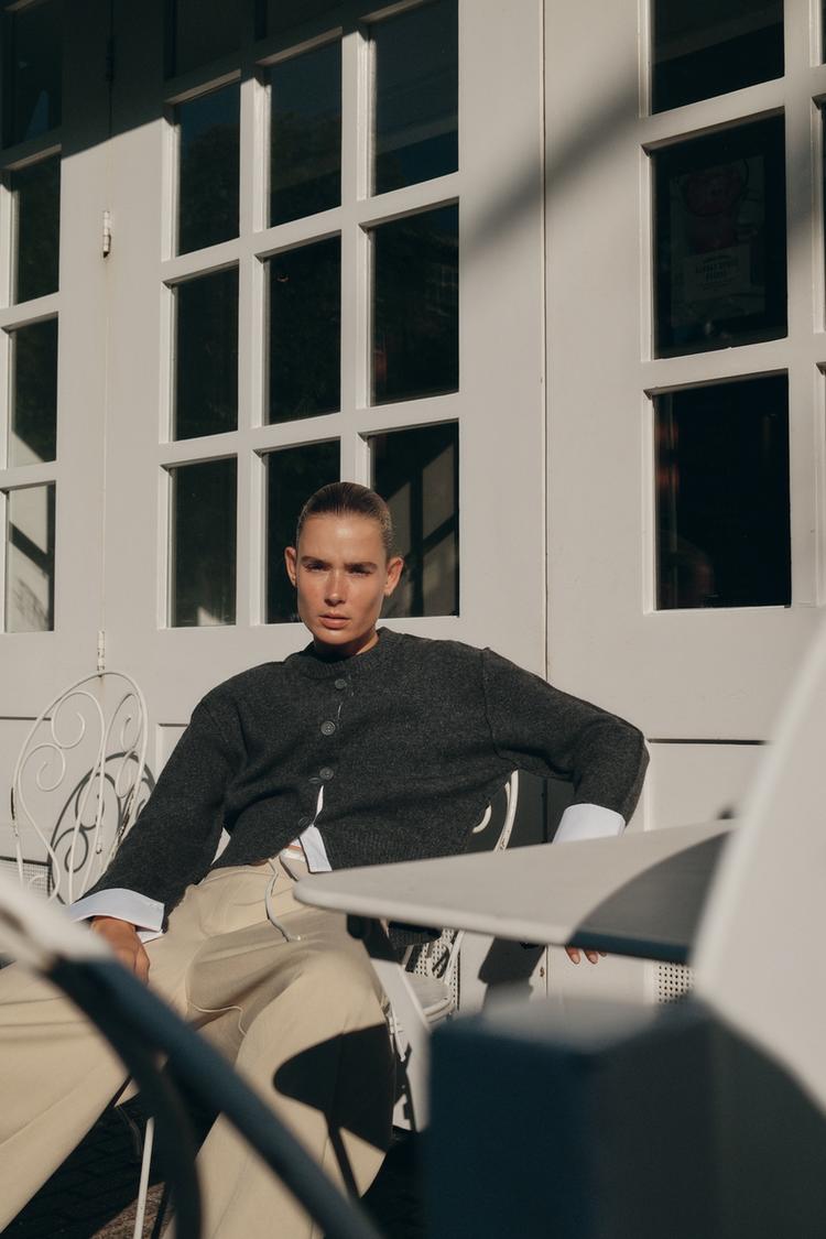 Grey Business Cardigans Grey Business Casual Cardigan Outfits Knit