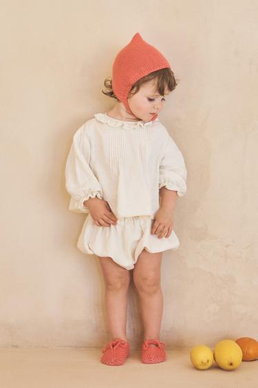 BRAGUITA ALGODÓN LINO LIMITED EDITION - Crudo claro de Zara