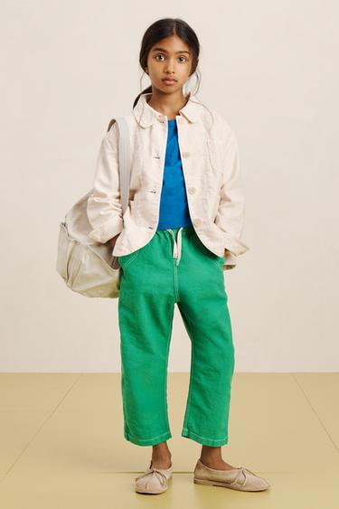 LTHR BLLT FLTS - Marrón de Zara