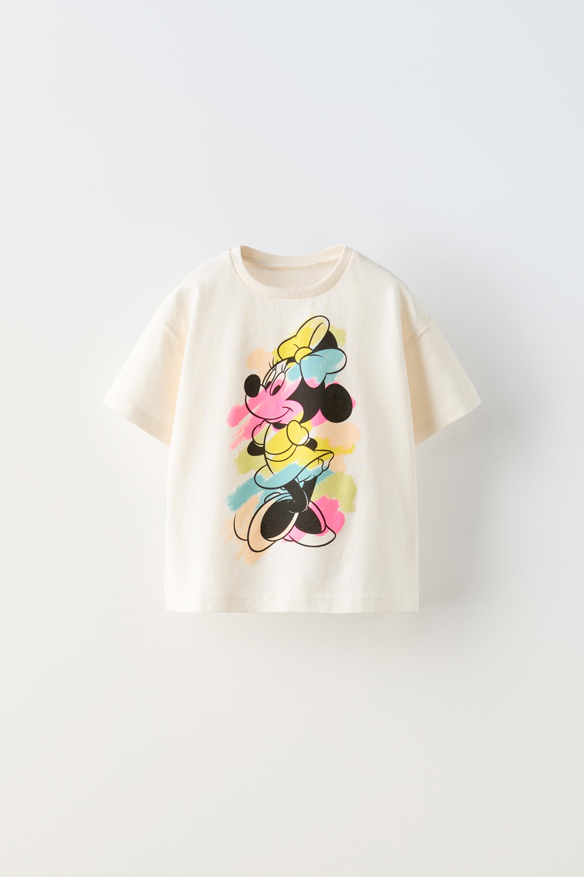 ミニーマウス © DISNEY Tシャツ - エクリュ | ZARA Japan / 日本