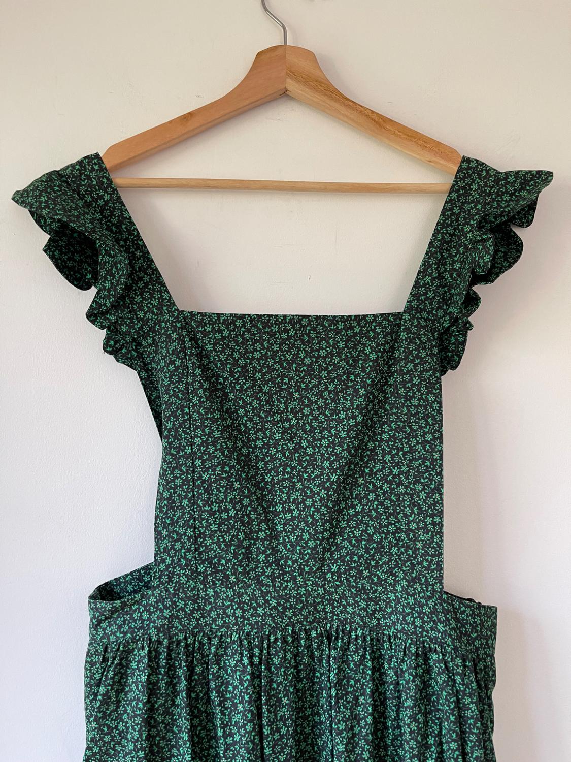 PRINTED PINAFORE DRESS - Image 4