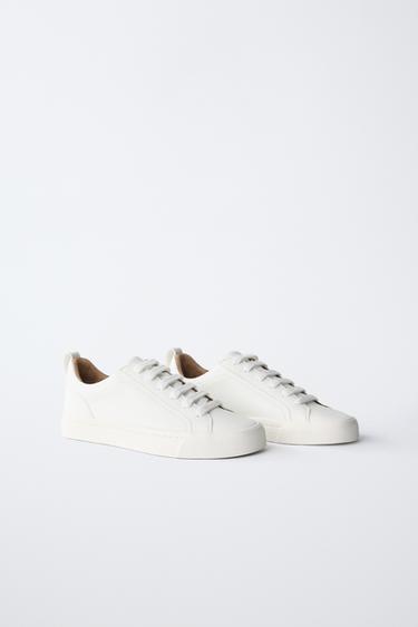 Zara BASIC SNEAKERS - White