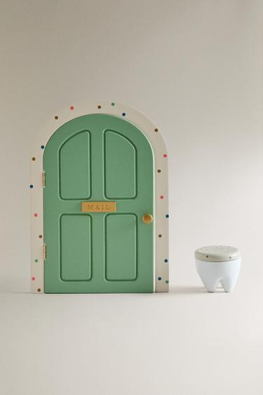 Zara LARGE KIDS' MINI DOOR - Light green