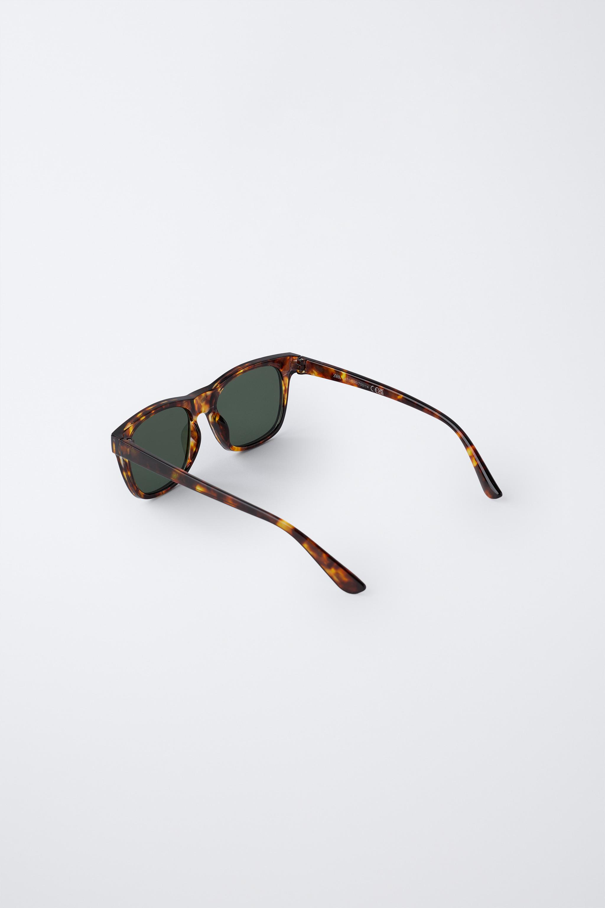 Детские солнцезащитные очки Zara RECTANGULAR PLASTIC FRAME SUNGLASSES — фото 3