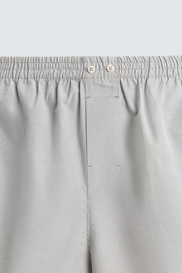 ENSEMBLE PYJAMA SHORT - Vert de Zara - Image 10