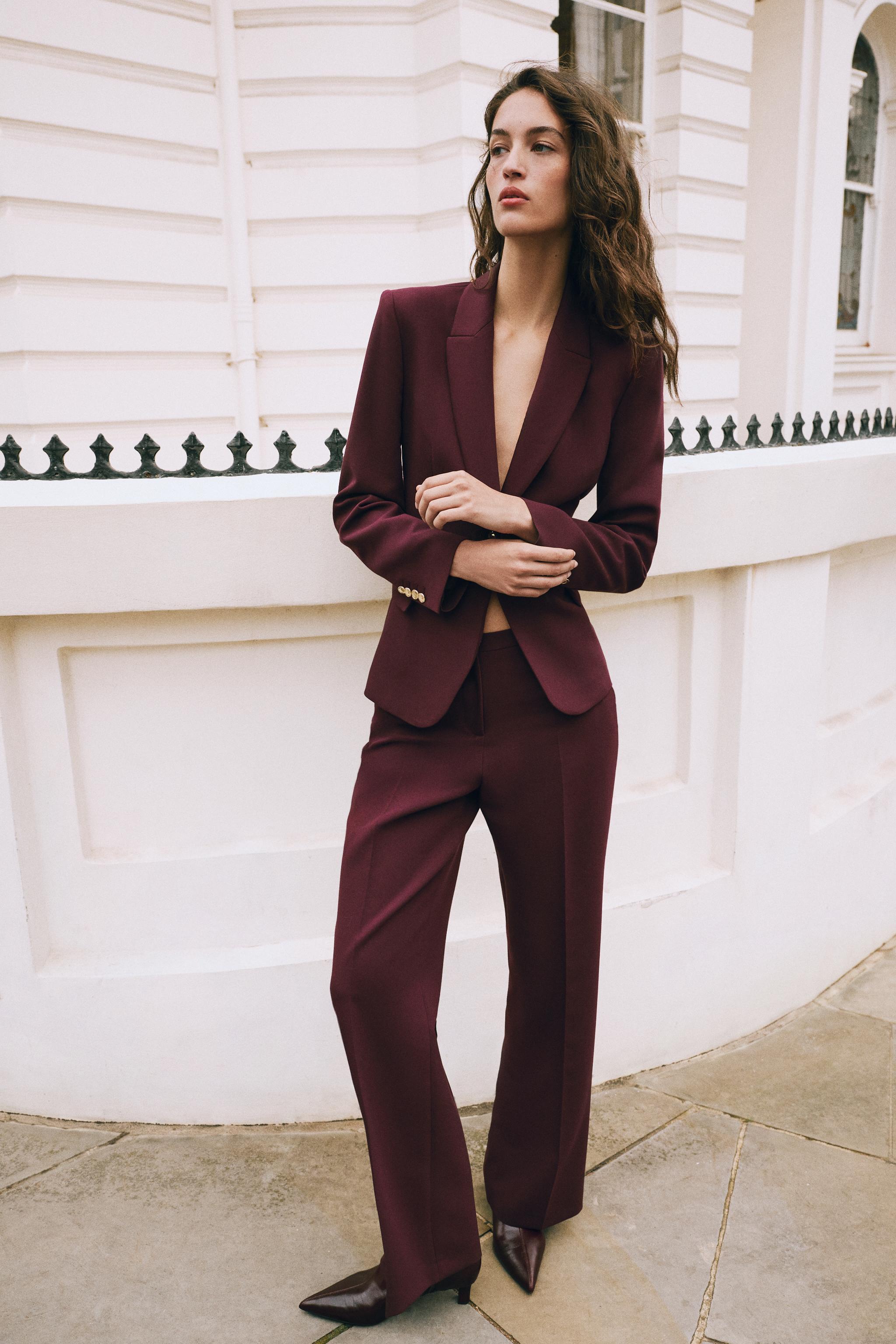 BLAZER ÉPAULETTE BOUTON DORÉ