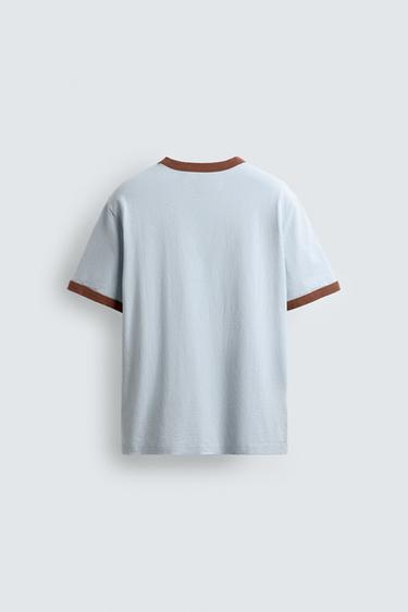 T-SHIRT MICKEY MOUSE HARRY LAMBERT FOR ZARA X DISNEY - Bleu ciel de Zara - Image 7