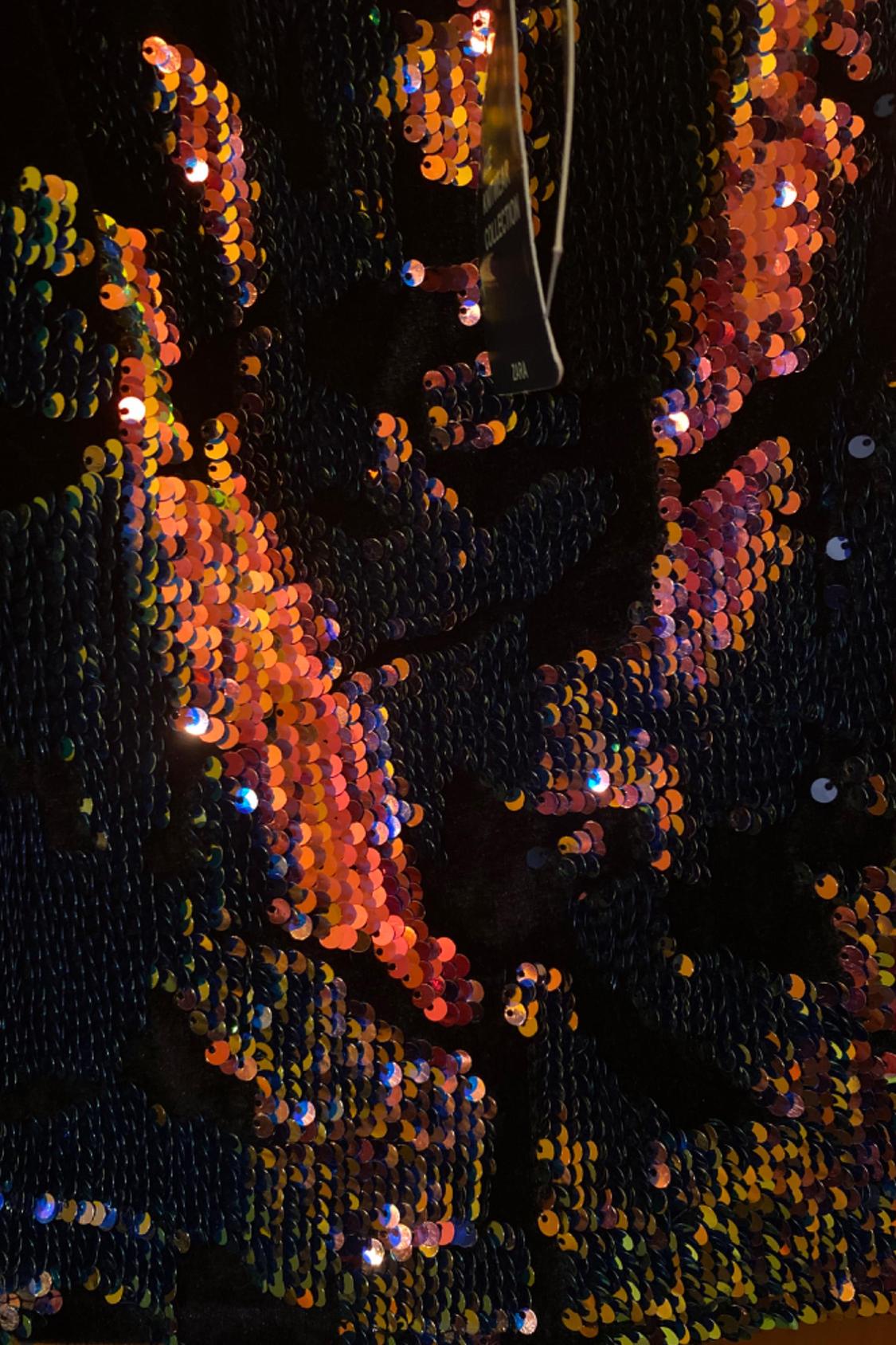 SEQUINNED MINI SKIRT - Image 2
